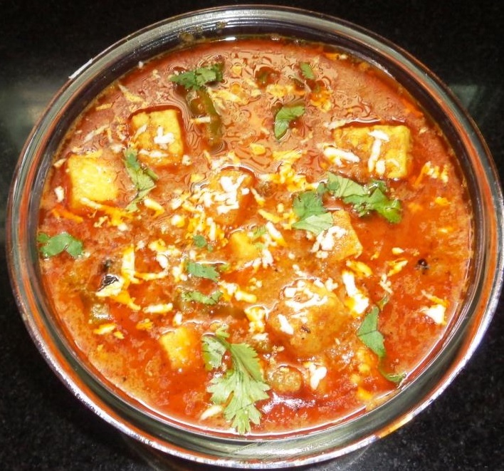 Tangy Paneer Tikka Masala